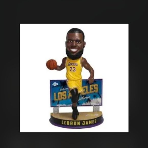 Lebron James "Welcome to Los Angeles" Bobblehead 2018 - Picture 1 of 6